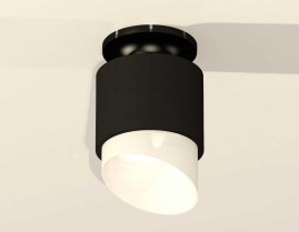 Комплект накладного светильника Ambrella light Techno Spot XS7511066 SBK/PBK/FR черный песок/черный полированный/белый матовый (N7926, C7511, N7175)