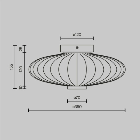 Настенный светодиодный светильник Maytoni Amulet MOD555WL-L8CH4K