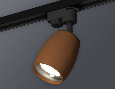 Комплект трекового светильника Ambrella light Track System XT1124032 SCF/PSL кофе песок/серебро полированное (A2521, C1124, N7012)