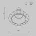 Встраиваемый светильник Maytoni Technical Downlight Share DL126-GU10-TRS-B