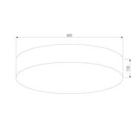 Потолочный светильник TK Lighting 2725 Rondo Graphite