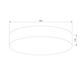 Потолочный светильник TK Lighting 2725 Rondo Graphite