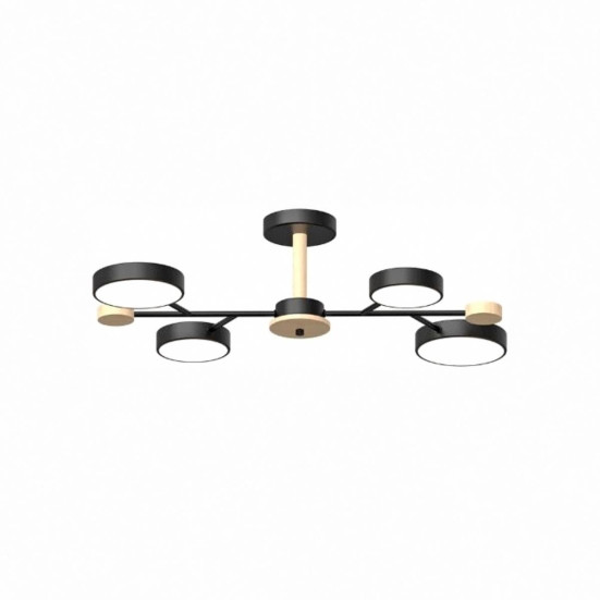 Потолочный cветильник LED4U L3213-670 BK