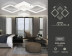 Потолочная светодиодная люстра Ambrella light Acrylica Original FA4281