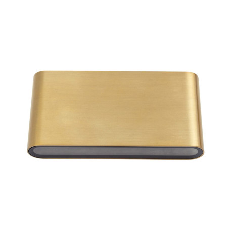 Уличный настенный светильник Nowodvorski Semi Led M Brass 11366