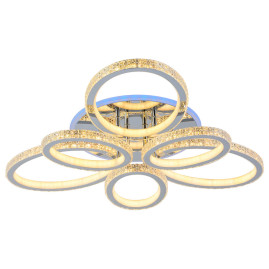 Потолочная светодиодная люстра Profit Light 8033/3+3 CHR