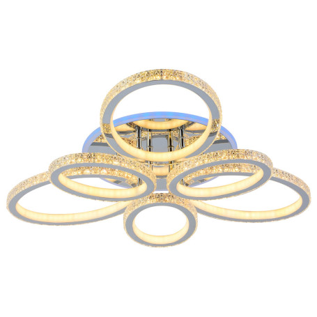 Потолочная светодиодная люстра Profit Light 8033/3+3 CHR