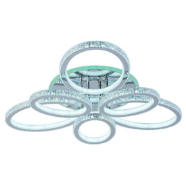 Потолочная светодиодная люстра Profit Light 8033/3+3 CHR