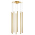 Комплект с подвесной люстрой Lightstar Tubo (574733+747343 (8шт) L8T747343