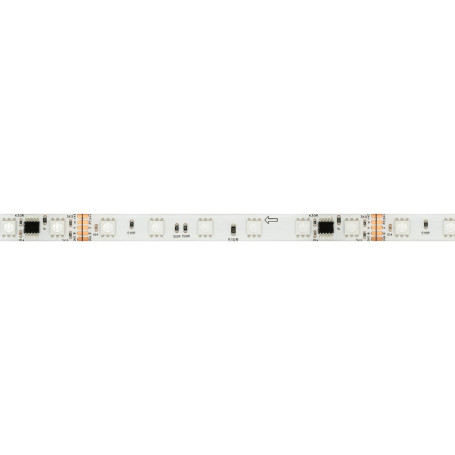 Светодиодная лента герметичная Arlight 14W/m 60LED/m 5060SMD разноцветный 5М DMX-SE-B60-10mm 24V 039607