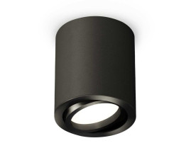 Комплект накладного светильника Ambrella light Techno Spot XS7422001 SBK/PBK черный песок/черный матовый (C7422, N7002)