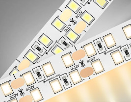 Светодиодная лента Ambrella Light 24W/m 240LED/m 2835SMD теплый белый 5M GS1701