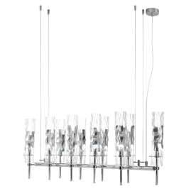 Подвесная люстра Crystal Lux Primavera SP10 Chrome