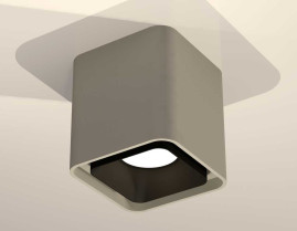 Комплект накладного светильника Ambrella light Techno Spot XS7842002 SGR/SBK серый песок/черный песок (C7842, N7702)