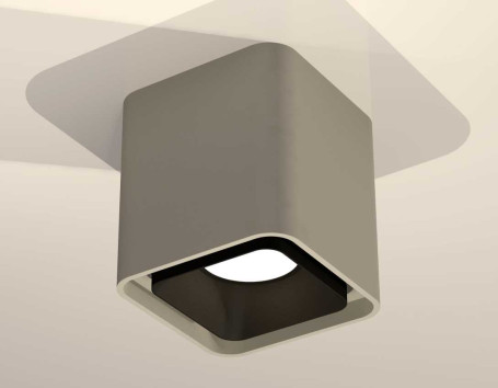 Комплект накладного светильника Ambrella light Techno Spot XS7842002 SGR/SBK серый песок/черный песок (C7842, N7702)