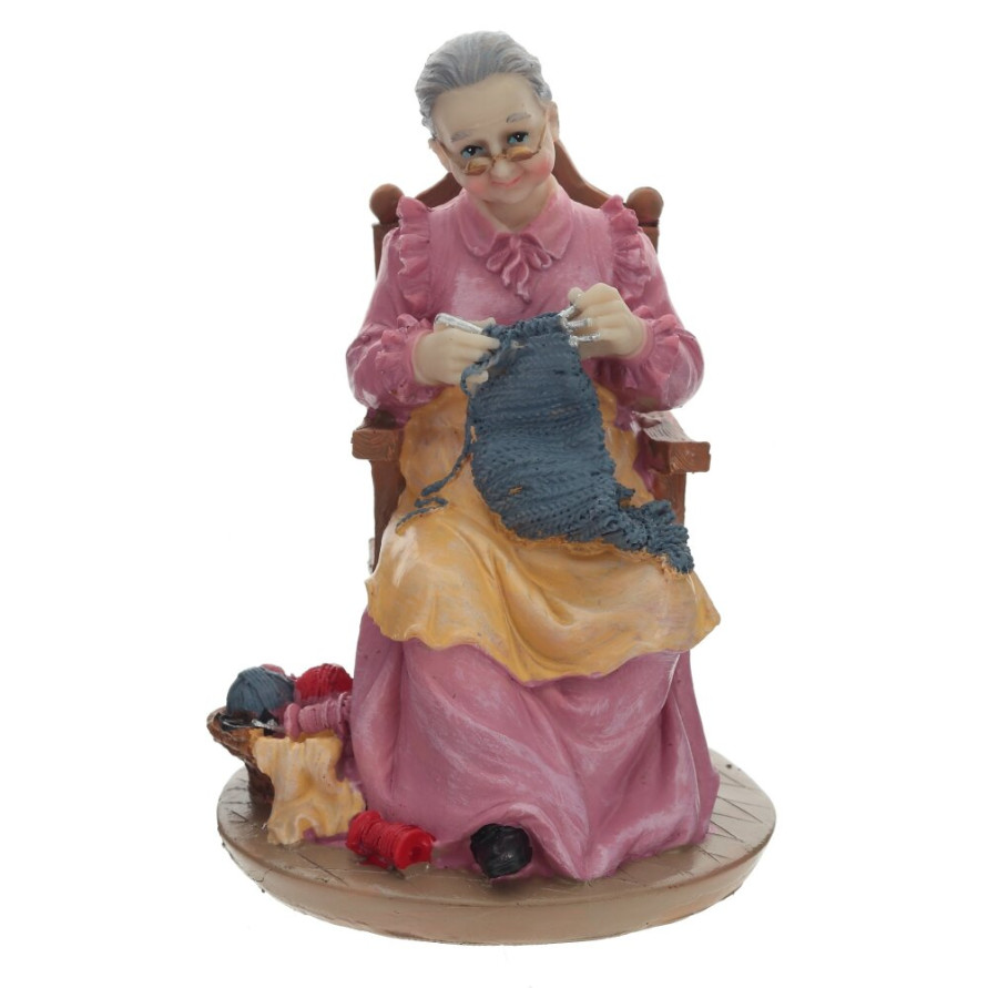 Фигурка декоративная &quot;Бабушка/Дедушка&quot;, L11 W11 H17 см, 2в.