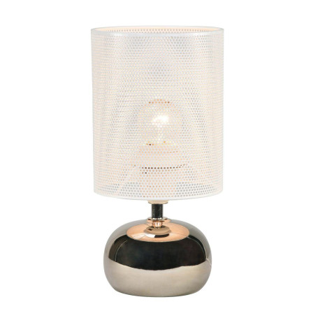 Настольная лампа Uniel UML-B307 E14 Silver/White UL-00012423