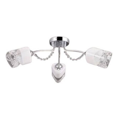 Потолочная люстра Elvan LU-38354/3-E14-Ch+Wh