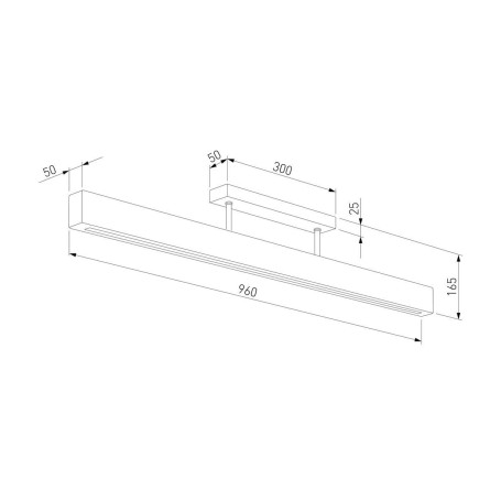 Потолочный светодиодный светильник TK Lighting 6619 Teo