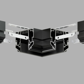 Коннектор L-образный Denkirs Smart One TR2026-BK