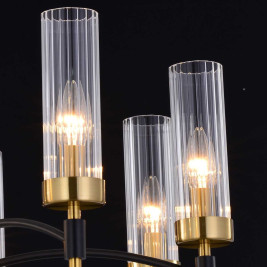 Потолочный светильник ILLUMICO IL5177-8PLS-29 BRASS TUBO