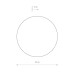 Настенный светильник Nowodvorski Ring Led L Black 7636