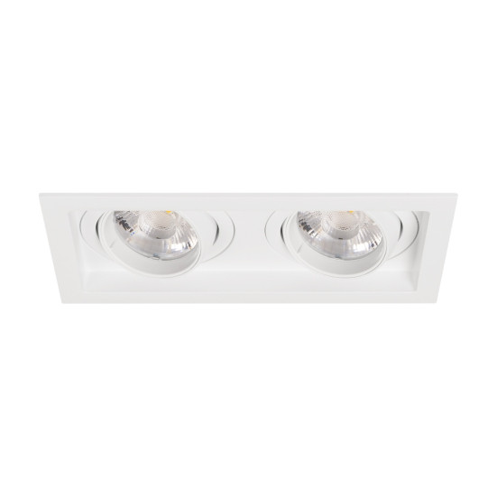 Светильник MS-VORTEX-BUILT-S170x90-2x12W Warm3000 (WH-WH, 20 deg, 230V) Arlight 057760