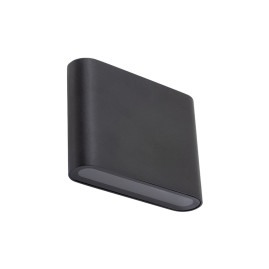 Уличный настенный светильник Nowodvorski Semi Led S Black 11363