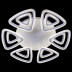 Потолочная светодиодная люстра Reluce 08856-0.3-6+6LED