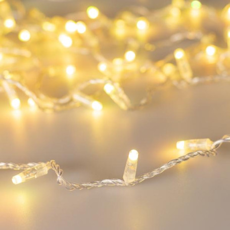 Уличная светодиодная гирлянда Ardecoled нить 230V разноцветная ARD-String-Classic-20000-Clear-200Led-Sync RGB 028207
