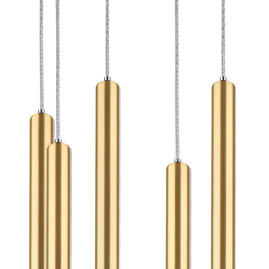 Комплект с подвесной люстрой Lightstar Tubo (574733+747433 (8шт) L8T747433