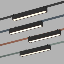 Трековый светильник Denkirs Belty Linear DK5574-BK