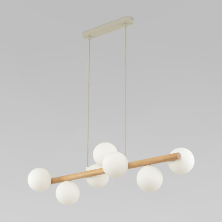 Подвесная люстра TK Lighting 5905 Estera Wood