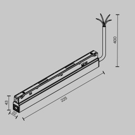 Блок питания Maytoni Technical TRA034DR-100W-DD-B