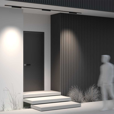 Уличный трековый светильник Maytoni Outdoor O-TR02-2-S-18WB4K