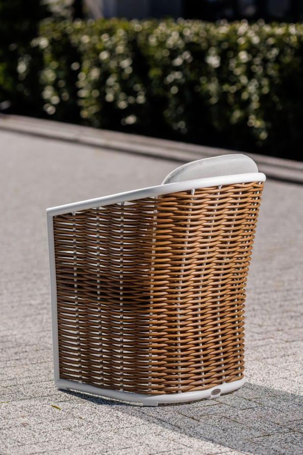 Кресло &quot;Мэвис&quot; уличное белое