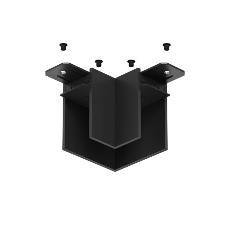 Угловой соединитель для шинопровода Denkirs Smart Base TR2102-BK