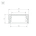 Профиль Arlight LINE-1708-2000 WHITE 044234