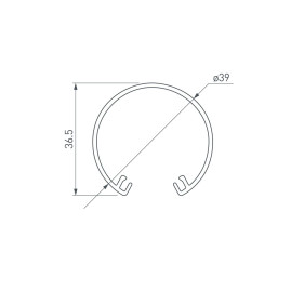 Рассеиватель Arlight Round-D40-2000 044519