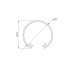 Рассеиватель Arlight Round-D40-2000 044519