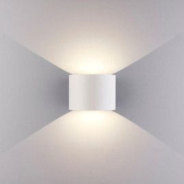 Уличный настенный светодиодный светильник Elektrostandard 1518 Techno LED Blade белый a038830