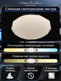 Потолочный светодиодный светильник Natali Kovaltseva Led Lamps 81081