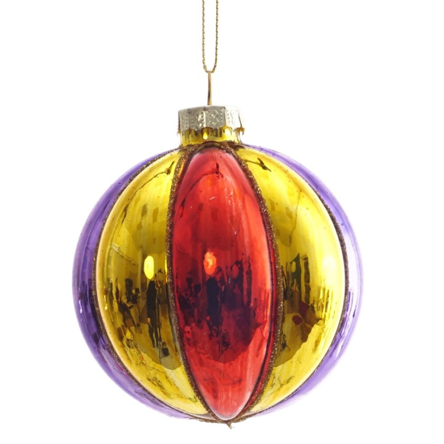 Украшение новогоднее &quot;Шар&quot;, D8 см, L8 W8 H10 см