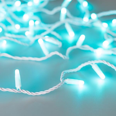 Уличная светодиодная гирлянда Ardecoled нить 230V разноцветная ARD-String-Classic-20000-White-200Led-Milk-Sync RGB 028206