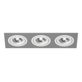 Комплект из светильника и рамки Lightstar Intero 16 (217539+217606+217606+217606) i539060606