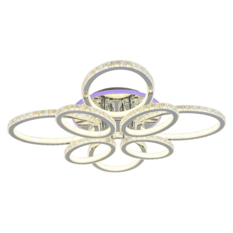 Потолочная светодиодная люстра Profit Light 8033/4+4 CHR