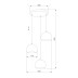 Подвесная люстра TK Lighting 3448 Yoda Gold
