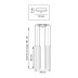Комплект с подвесной люстрой Lightstar Tubo (574733+747443 (8шт) L8T747443