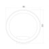 Уличный настенный светодиодный светильник Elektrostandard Ring 1710 Techno Led белый a054931