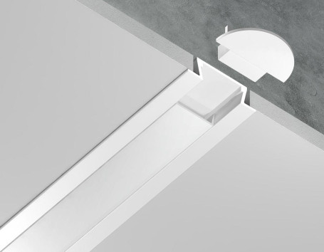 Встраиваемый профиль с рассеивателем Ambrella Illumination GP1001WH